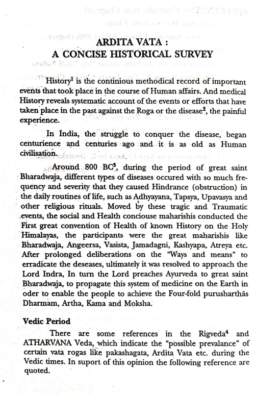 Conceptual And Clinical Study of Ardita Vata ( Facial Palsy)